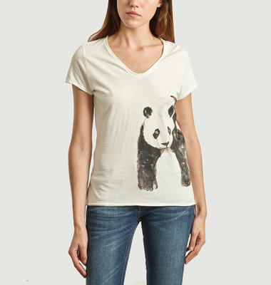 T-Shirt En Coton Bio Baby Panda