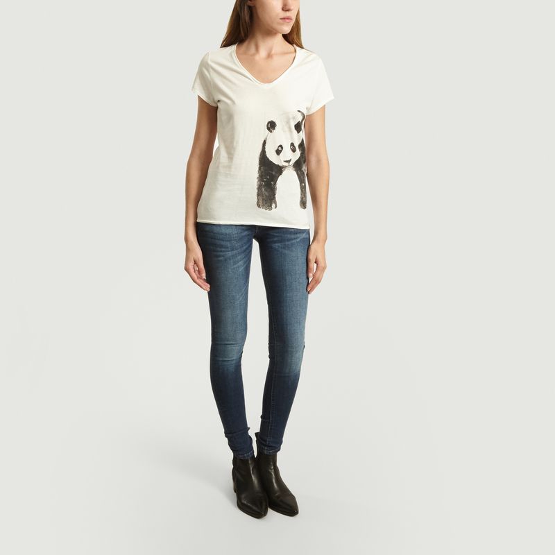 T-Shirt En Coton Bio Baby Panda - Nach
