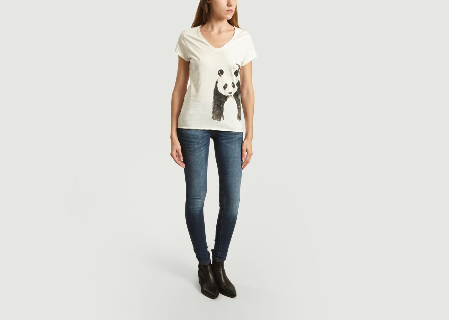 T-Shirt En Coton Bio Baby Panda - Nach