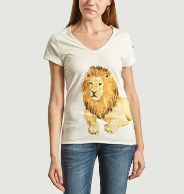 T-Shirt En Coton Bio Lion