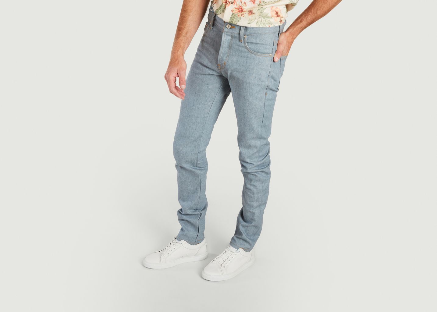 Super Guy - Recycled Selvedge - Stone Blue - Naked and Famous