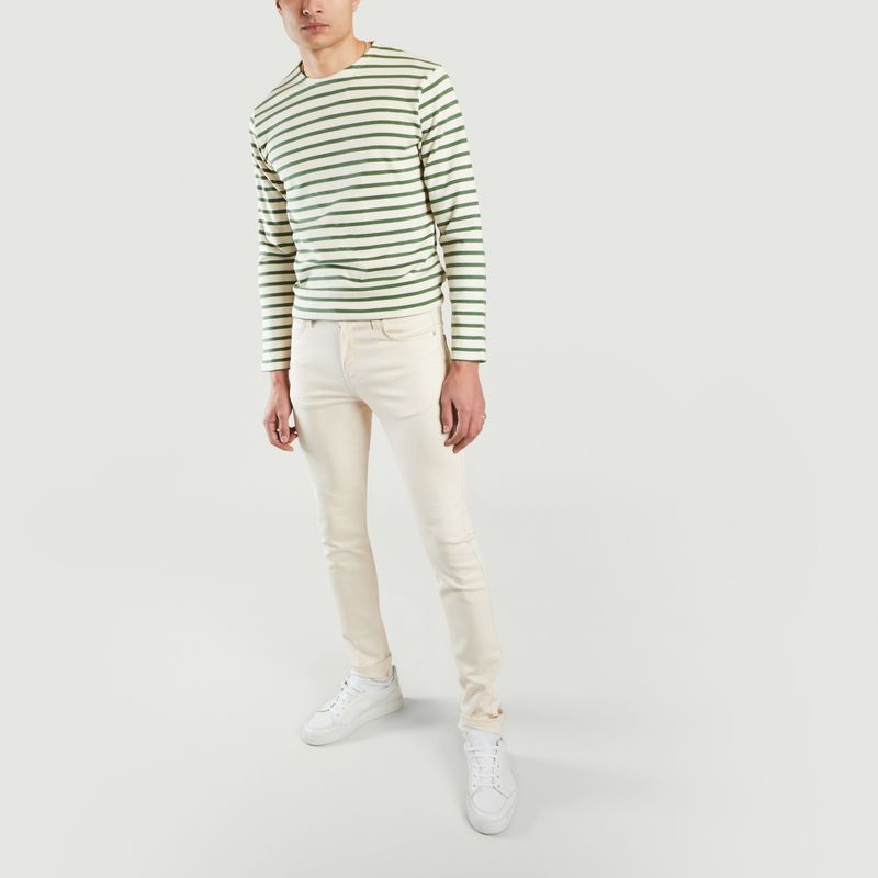 Super Guy Jeans Off White Naked and 