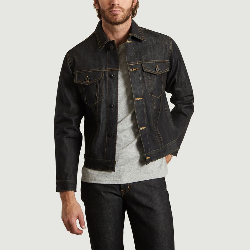 Guardian Selvedge Denim Jacket Raw Naked and Famous | L’Exception