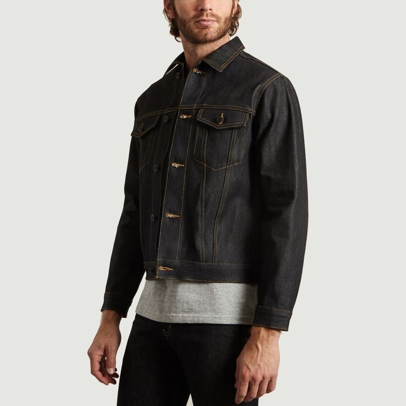Veste en Jean Brut Guardian Selvedge - Naked and Famous