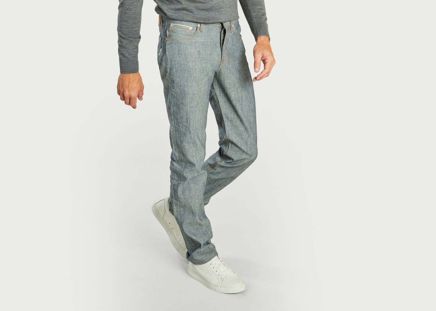 Jean Weird Guy Mr. Poopy Butthole “Ohh Wee” Selvedge - Naked and Famous