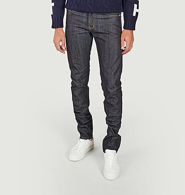 Jean skinny brut Super Guy Left Hand Twill Selvedge