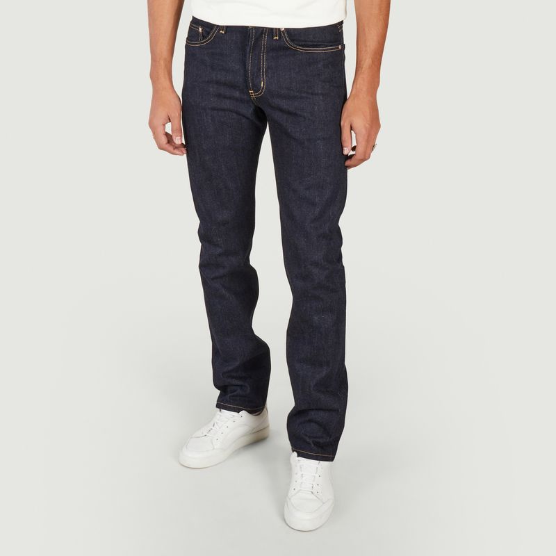 Weird Guy Salvaged Selvedge Tapered Jeans Raw Naked And Famous L