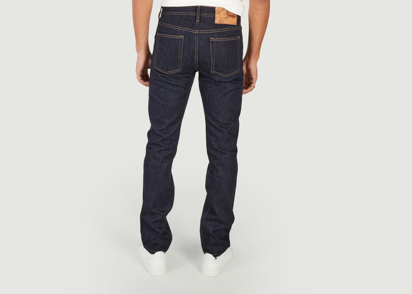 Weird Guy Salvaged Selvedge Tapered Jeans Raw Naked And Famous L