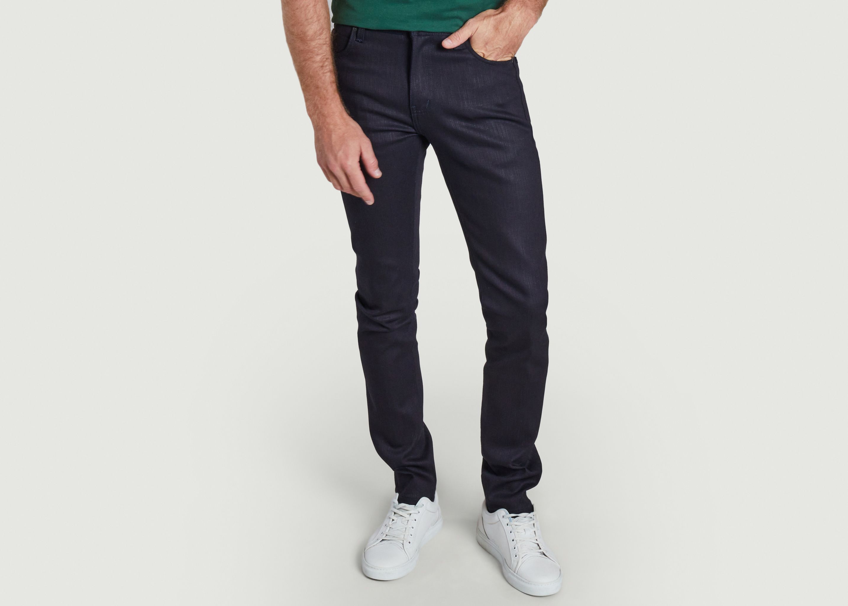 Super Guy Midnight Slub Stretch Selvedge Jeans - Naked and Famous