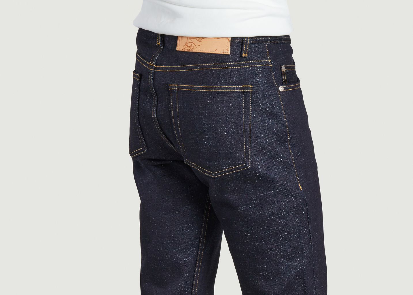 Jean Weird Guy Grandrelle Stretch Elephant - Naked and Famous