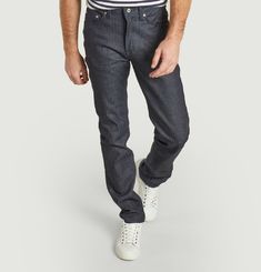 Weird Guy Herringbone Denim Jeans