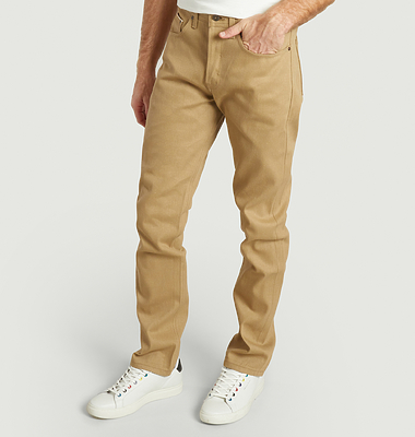 Jean Weird Guy Camel Slub Selvedge