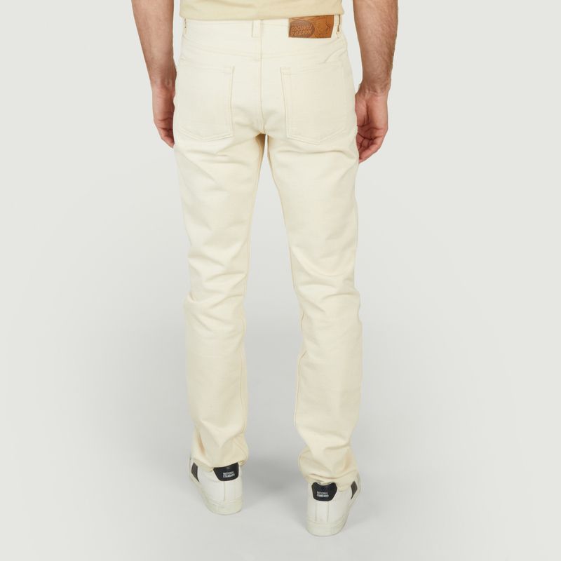 Frankenstein Weird Guy Undyed Jeans - Naked and Famous