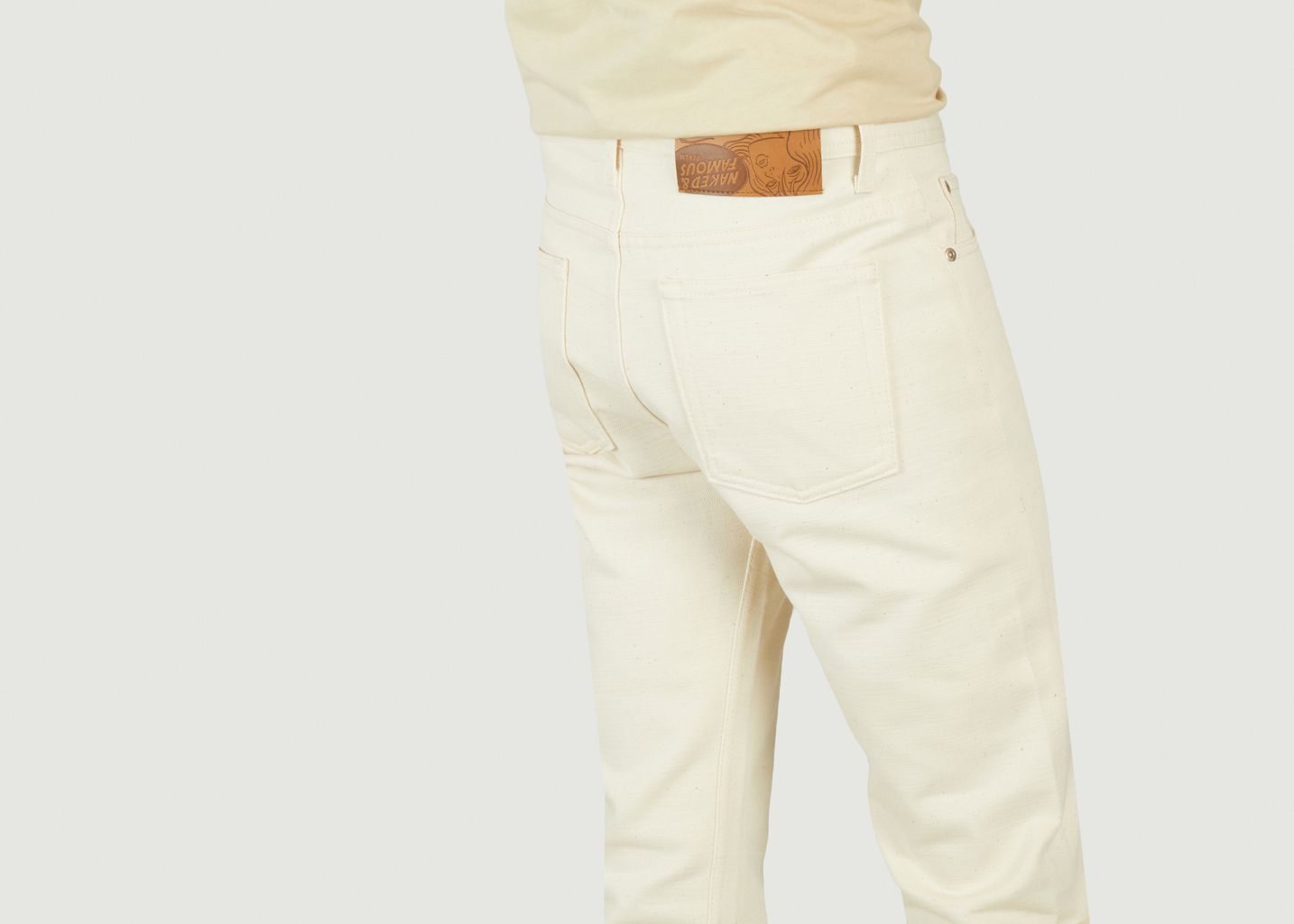 Jeans Undyed Frankenstein Weird Guy - Naked and Famous