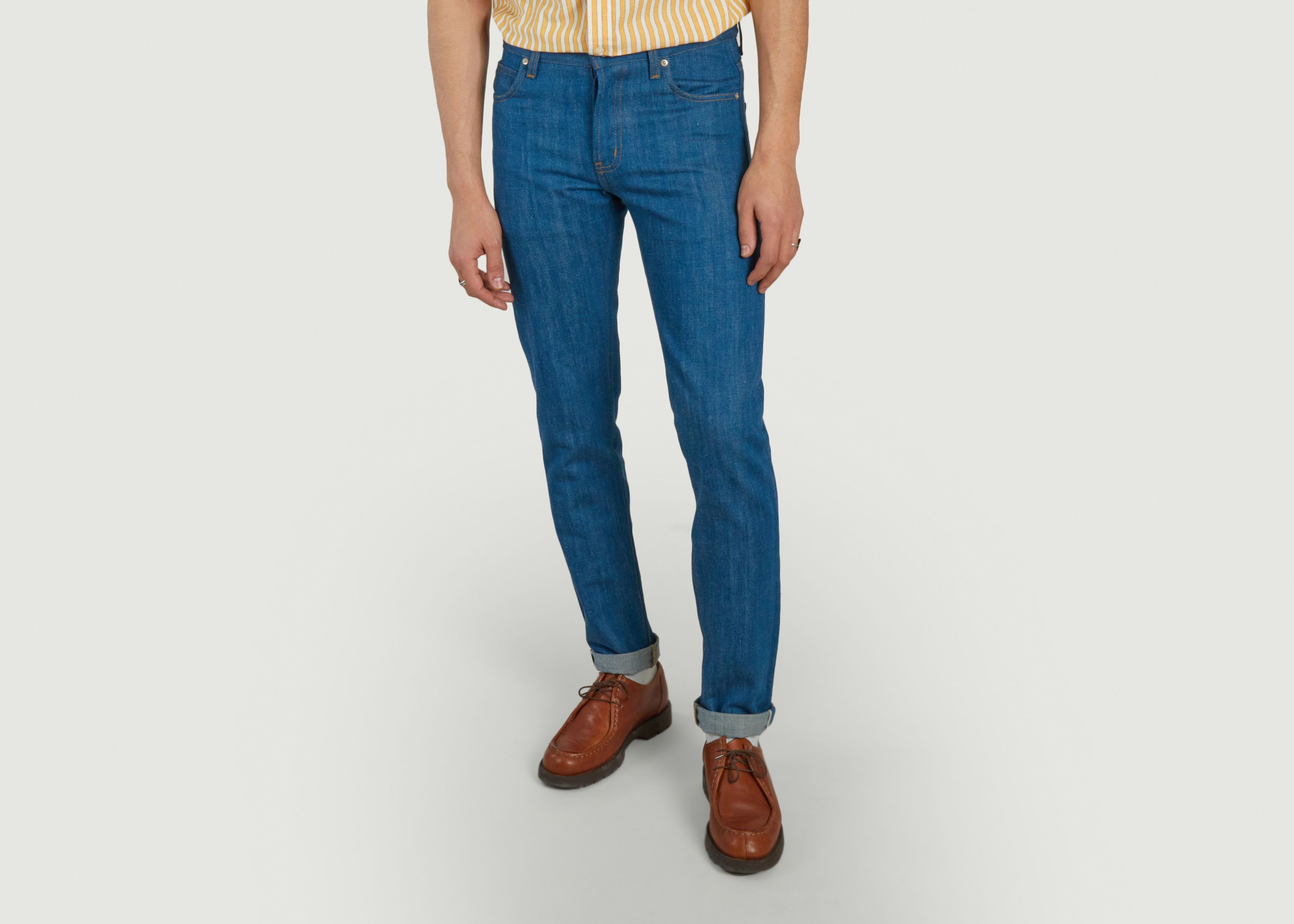 Super Guy Oceans Edge Selvedge Jeans - Naked and Famous