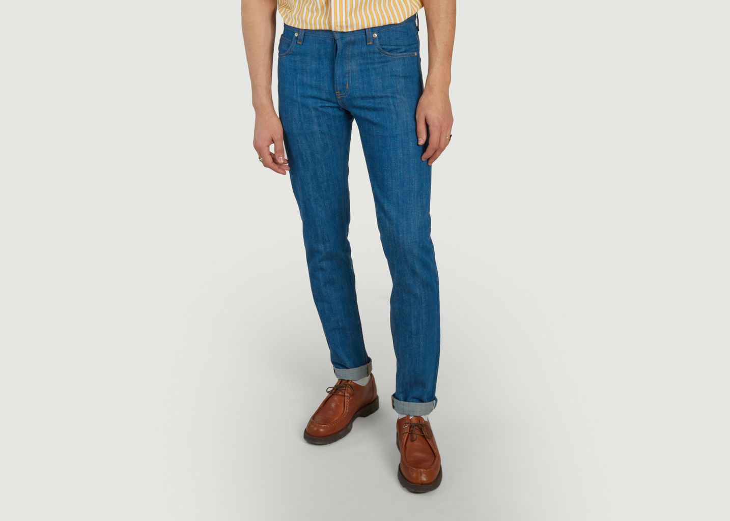 Super Guy Oceans Edge Selvedge Jeans - Naked and Famous