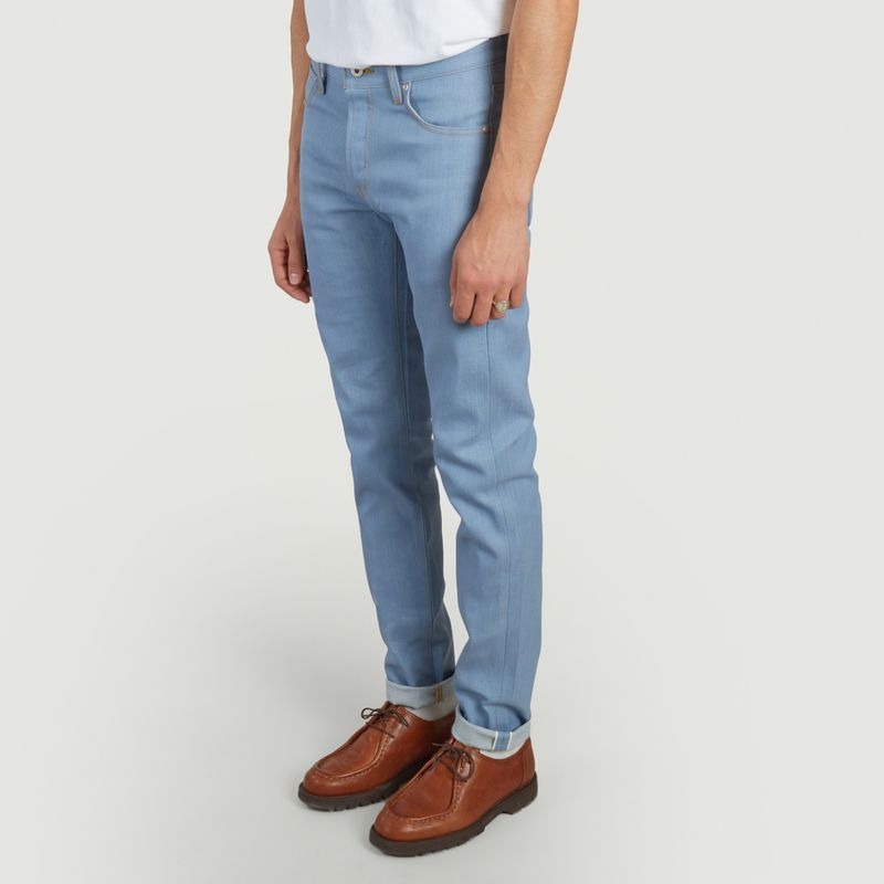 Super Guy Jeans - Left Hand Twill Selvedge - Sky Blue Edition - Naked and Famous