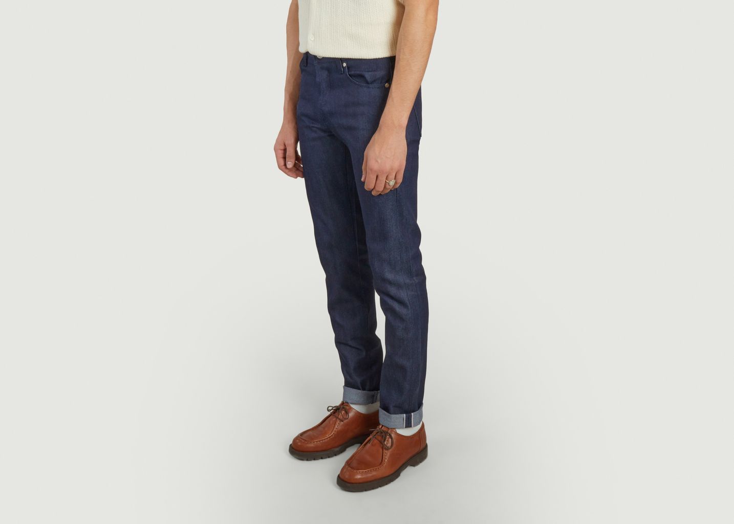 Jean Super Guy Spring Garden Selvedge - Naked and Famous