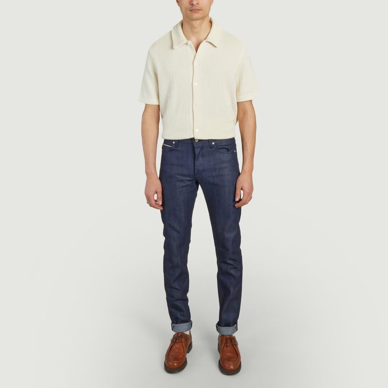 Super Guy Spring Garden Selvedge Jeans - Naked and Famous