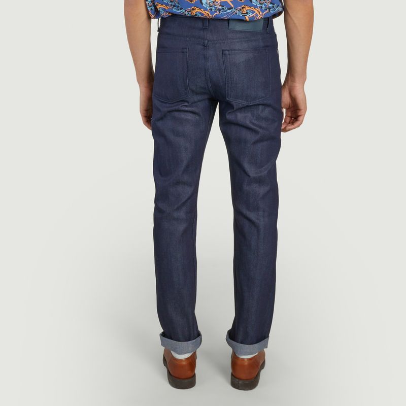 Jean Weird Guy Spring Garden Selvedge - Naked and Famous