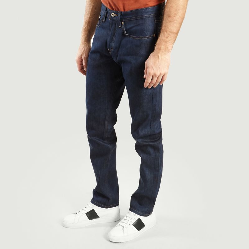 Jean Kasuri Weird Guy Selvedge - Naked and Famous