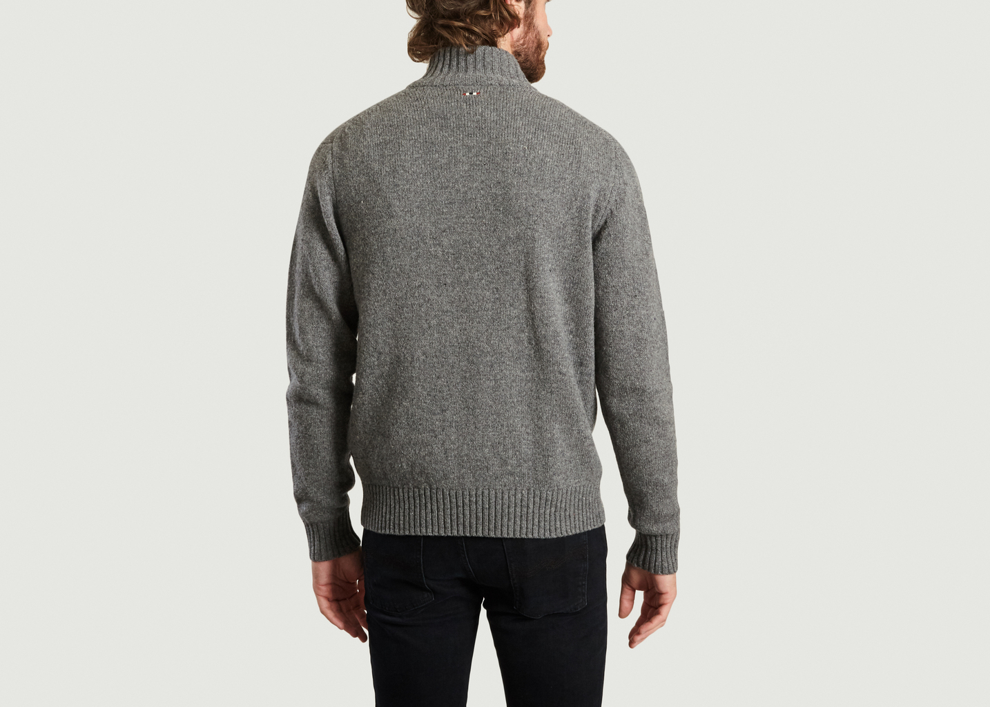 grey napapijri jumper