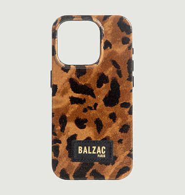 Etui Cheetah Cappuccino pour iPhone 16