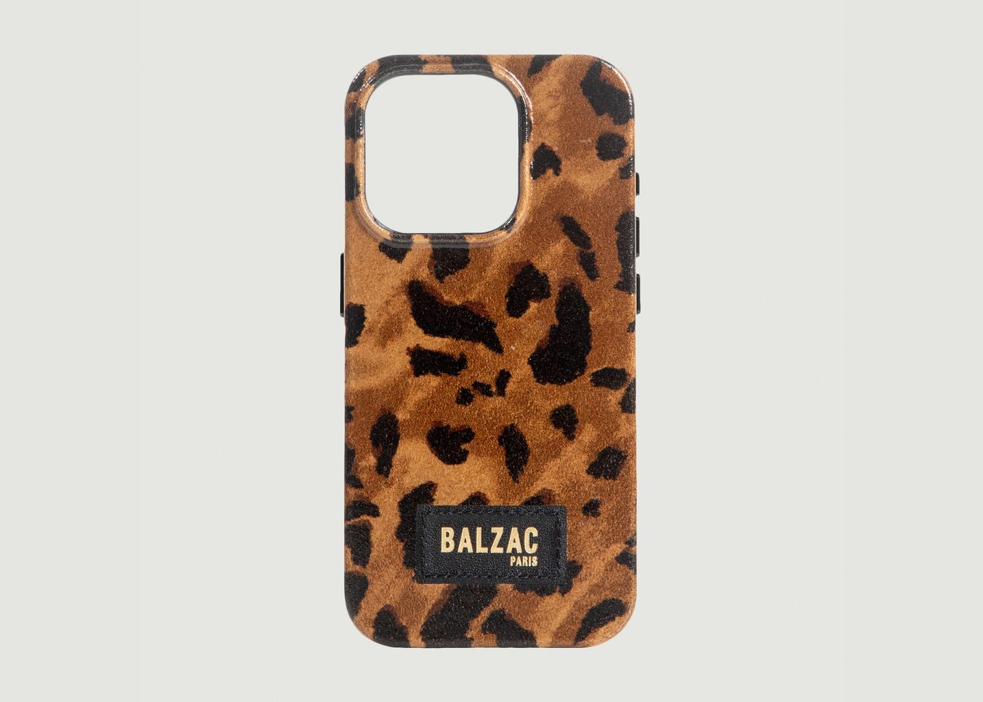 Cheetah Cappuccino Case for iPhone 15 - Native Union