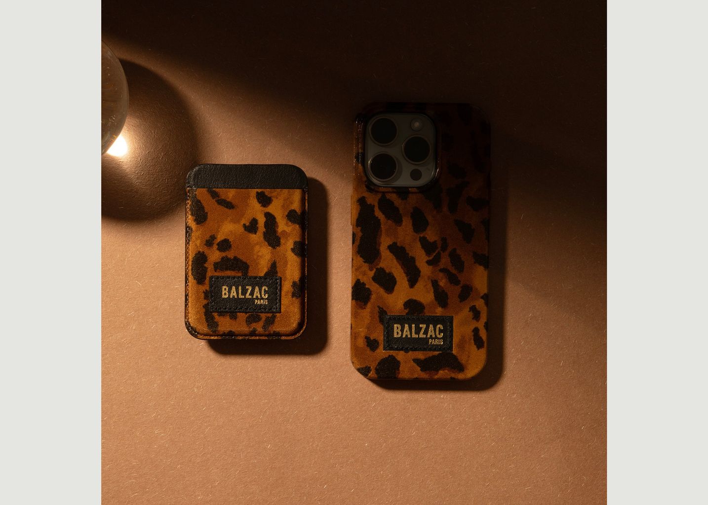 Cheetah Cappuccino Case for iPhone 15 - Native Union