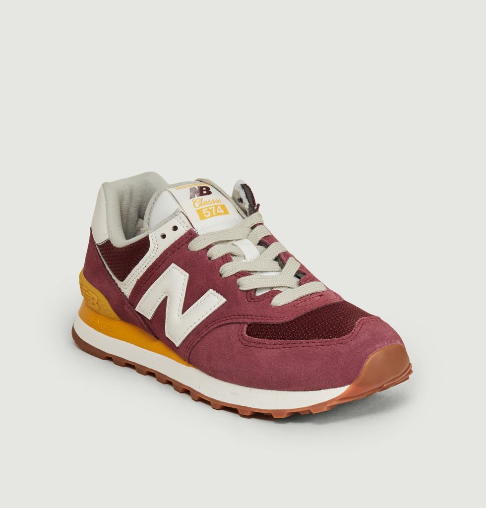 new balance 574 bordeaux