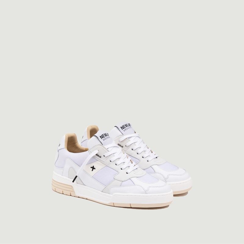Leather and mesh sneakers G03 - Newlab