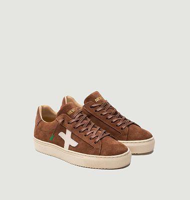 Sneakers NL08 Camel/White