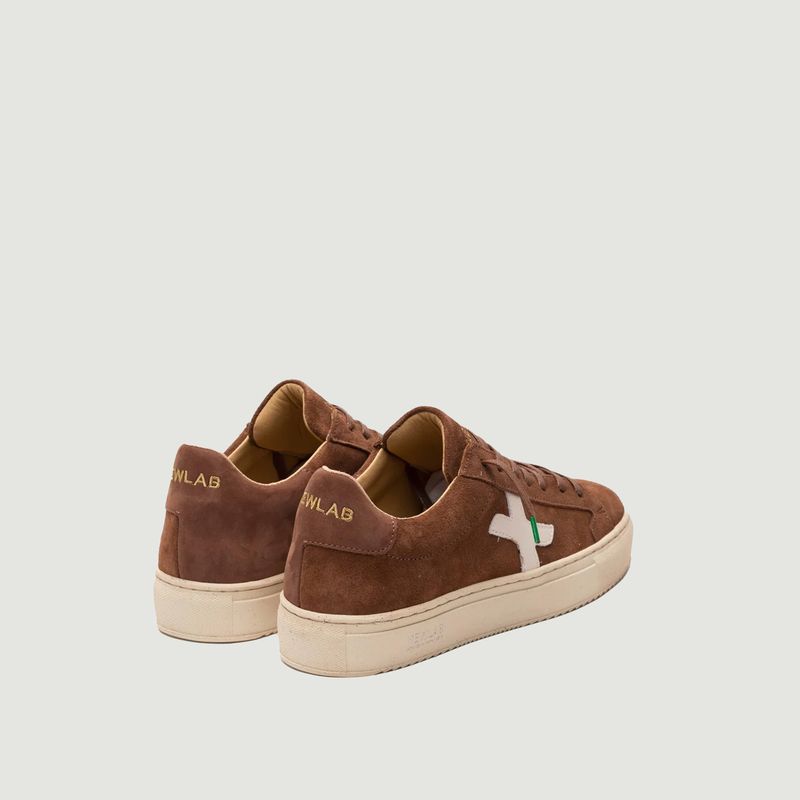 Sneakers NL08 Camel/White - Newlab
