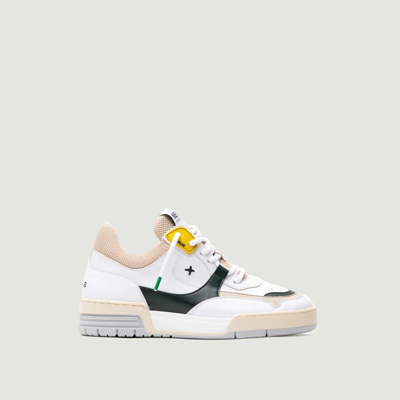 Sneakers NL12 White/Beige/Green - Newlab