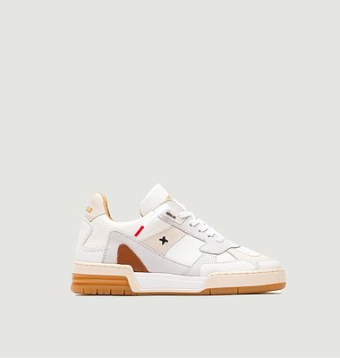 Sneaker White/Brown