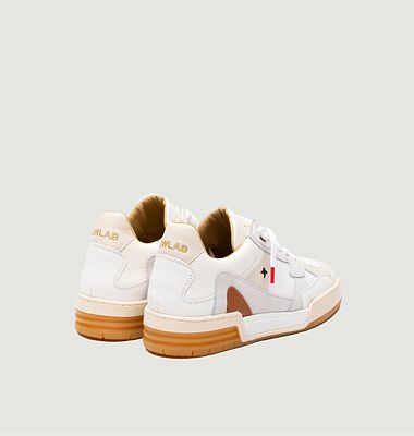 Sneaker White/Brown