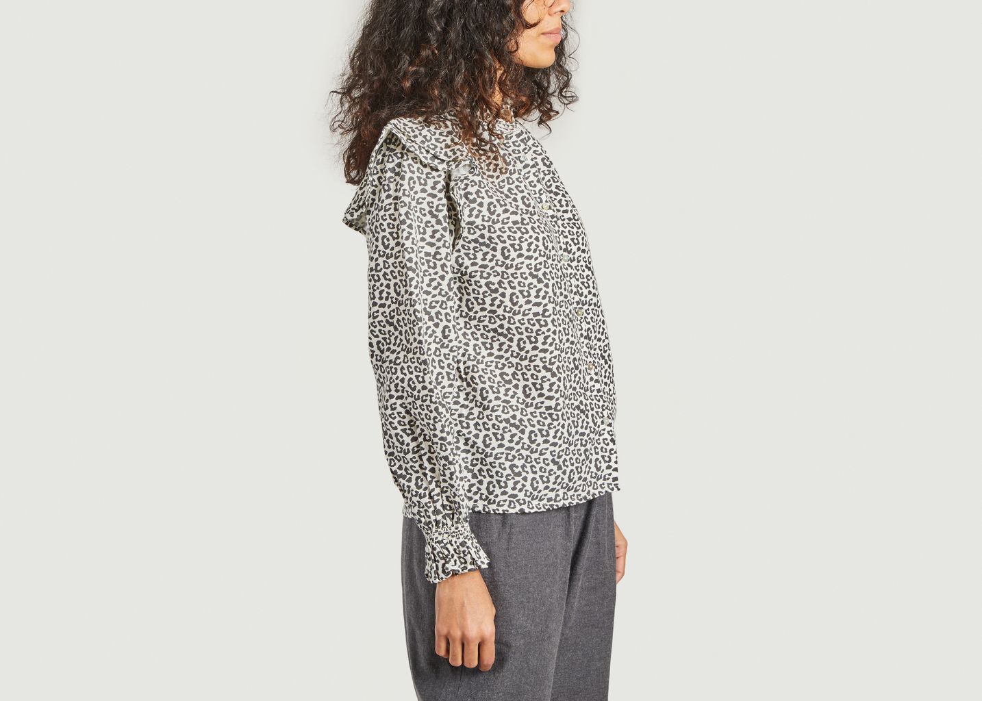 Blouse motif léopard Gannin - The new society