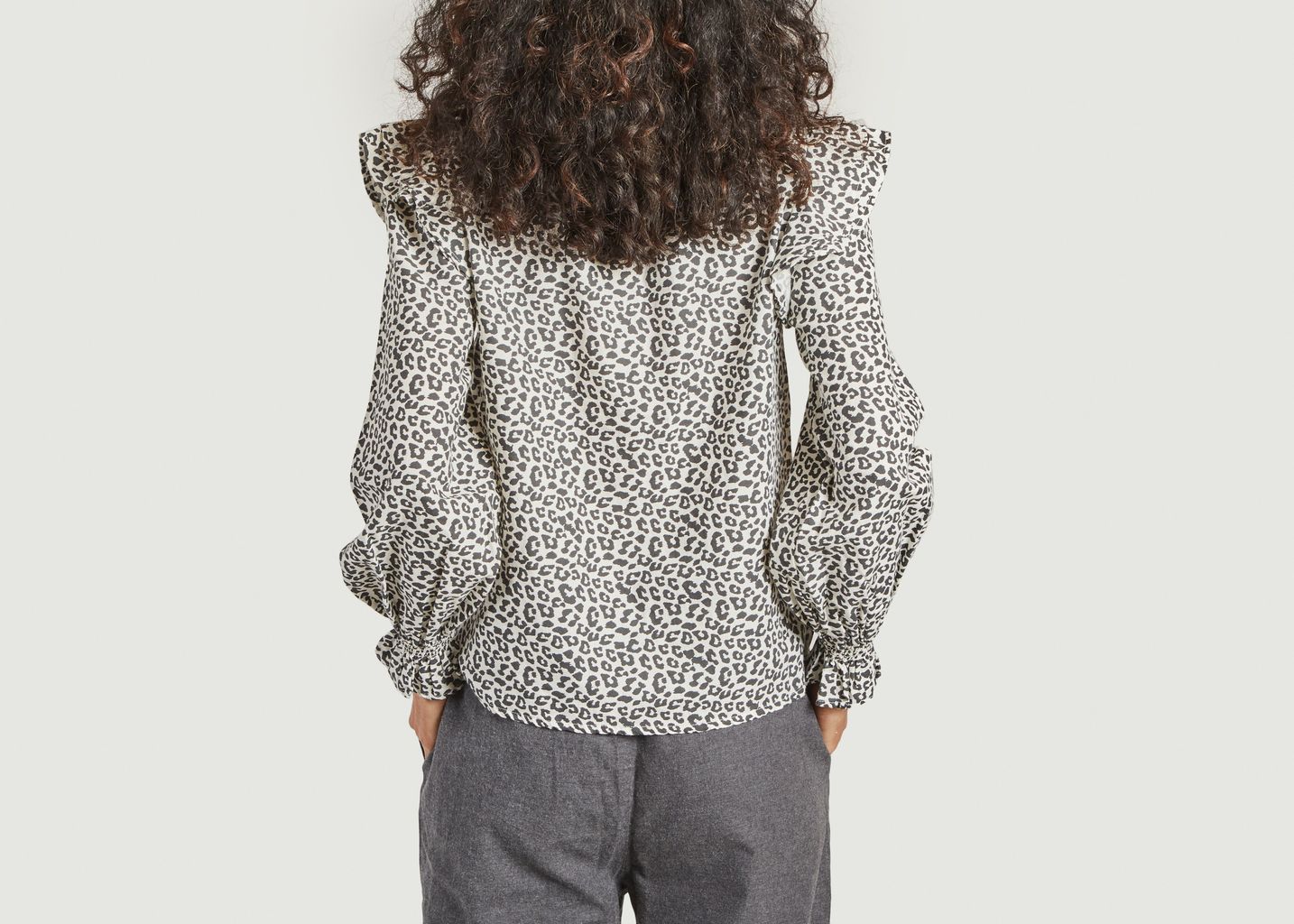 Blouse motif léopard Gannin - The new society