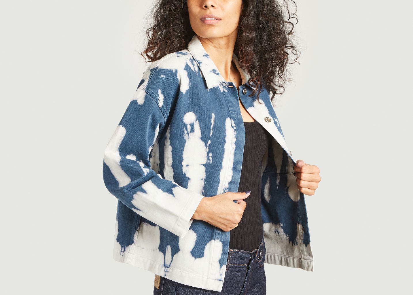 Surchemise en denim tie and dye Vincent - The new society