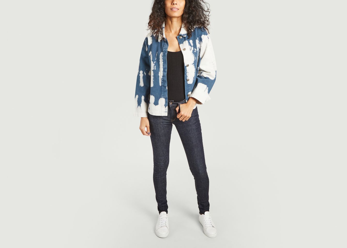 Surchemise en denim tie and dye Vincent - The new society