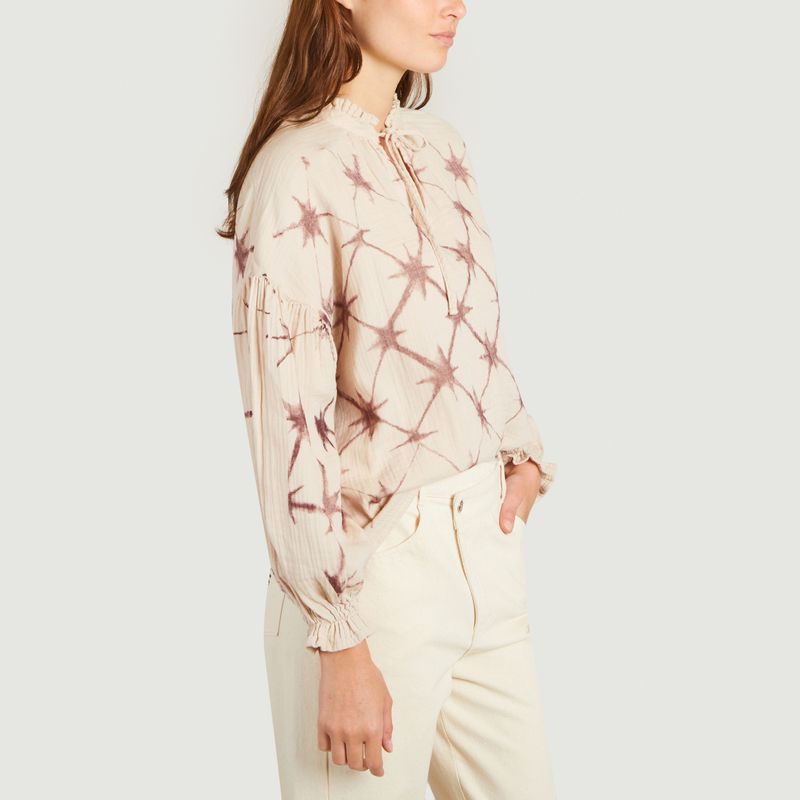 Olivia oversized blouse with star pattern - The new society