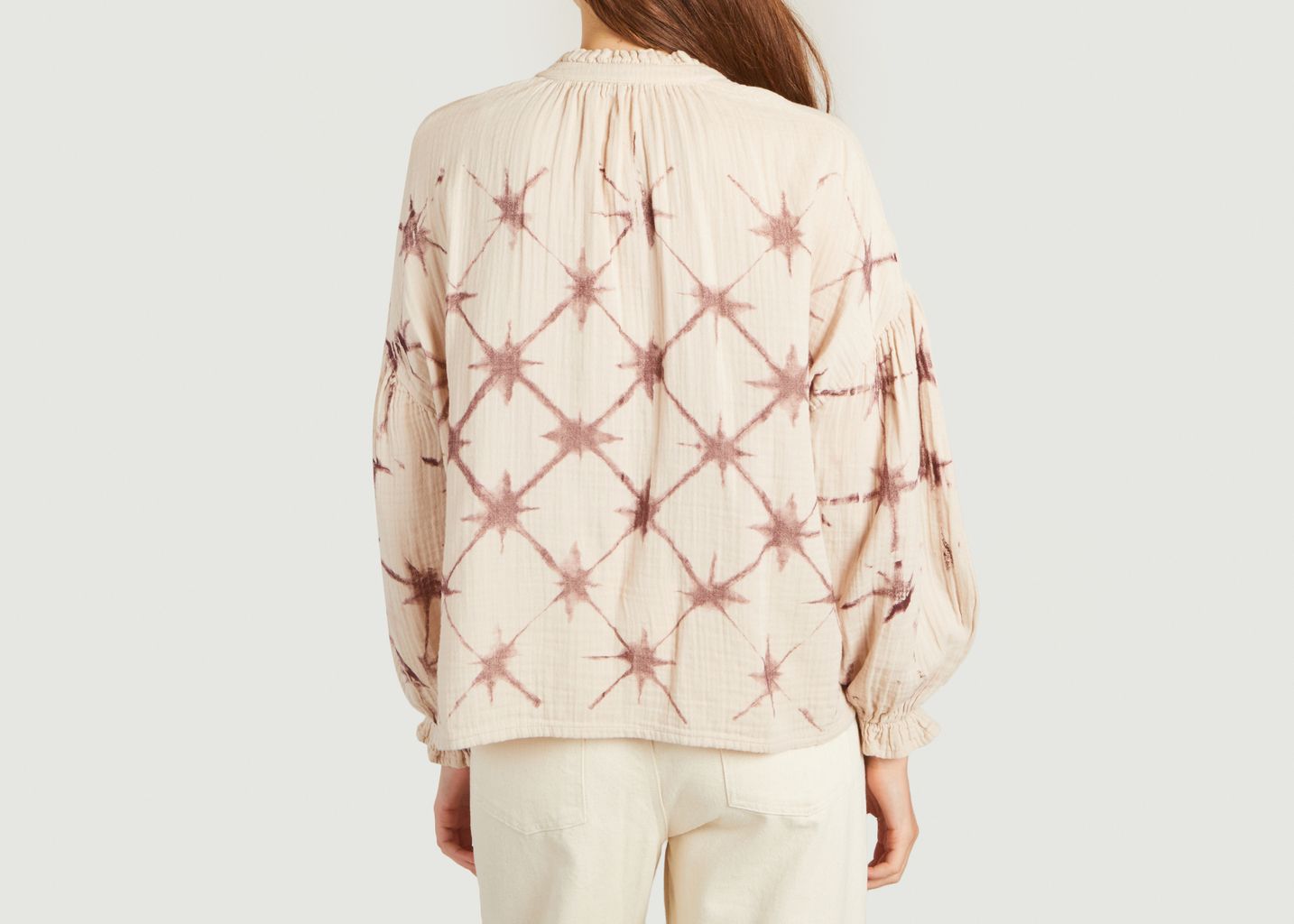 Olivia oversized blouse with star pattern - The new society