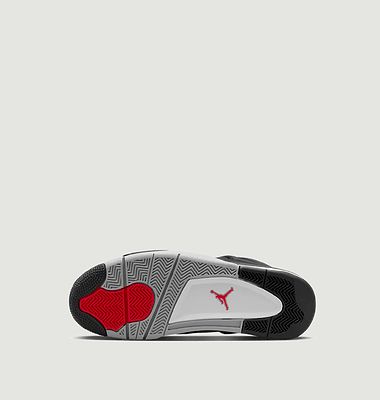 Air Jordan 4 Black Canvas (GS) Sneakers