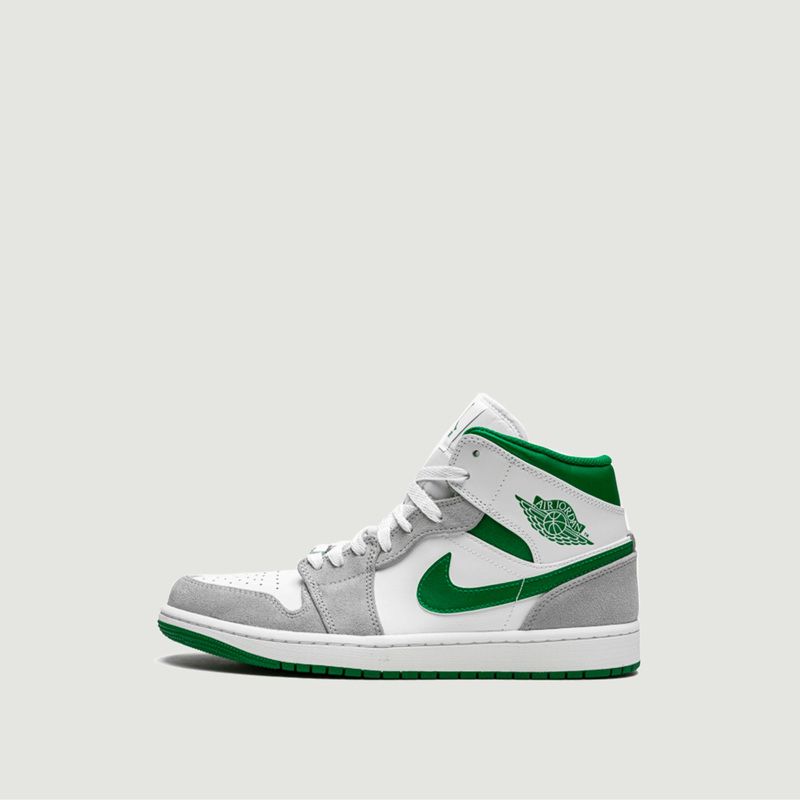Air Jordan 1 Mid Grey Green - Nike
