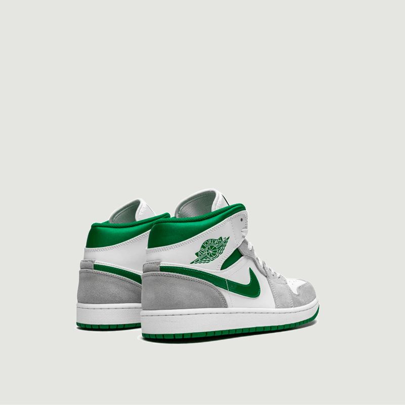 Air Jordan 1 Mid Grey Green - Nike