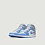 Air Jordan 1 Mid University Blue Grey - Nike