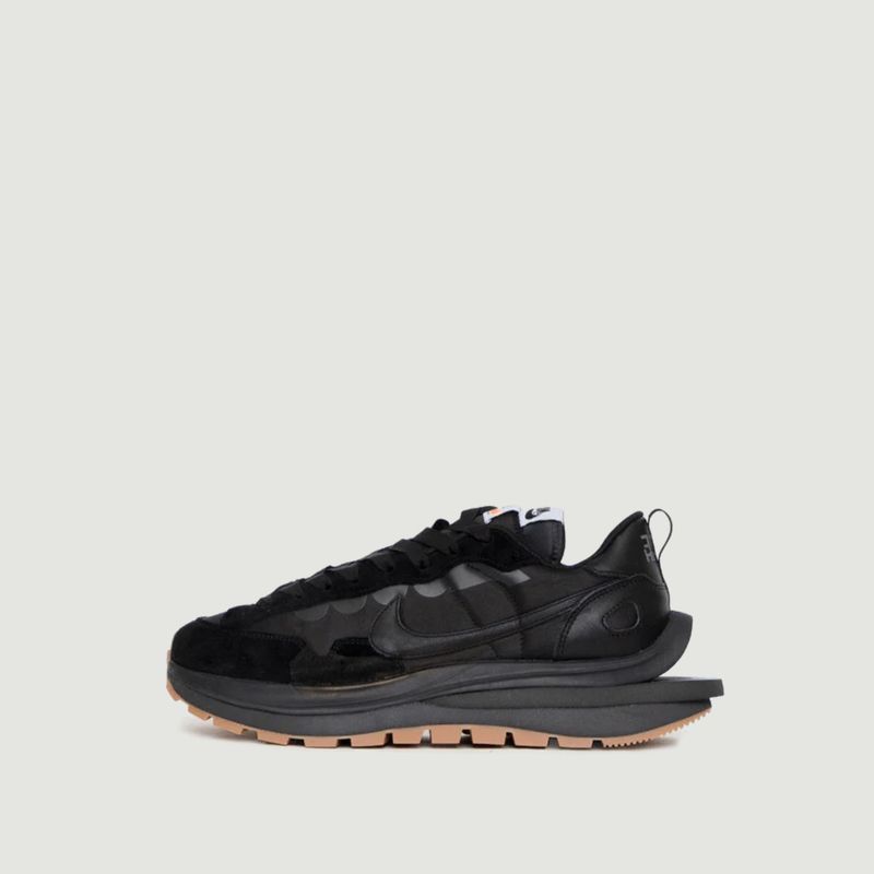 Sneakers Vaporwaffle Sacai Black Gum GS - Nike