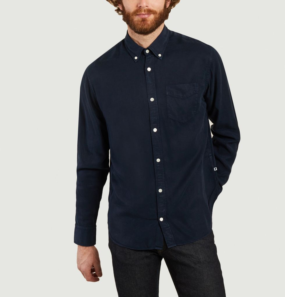 Sale Levon Shirt Blue No Nationality 07 at -50% | L’Exception