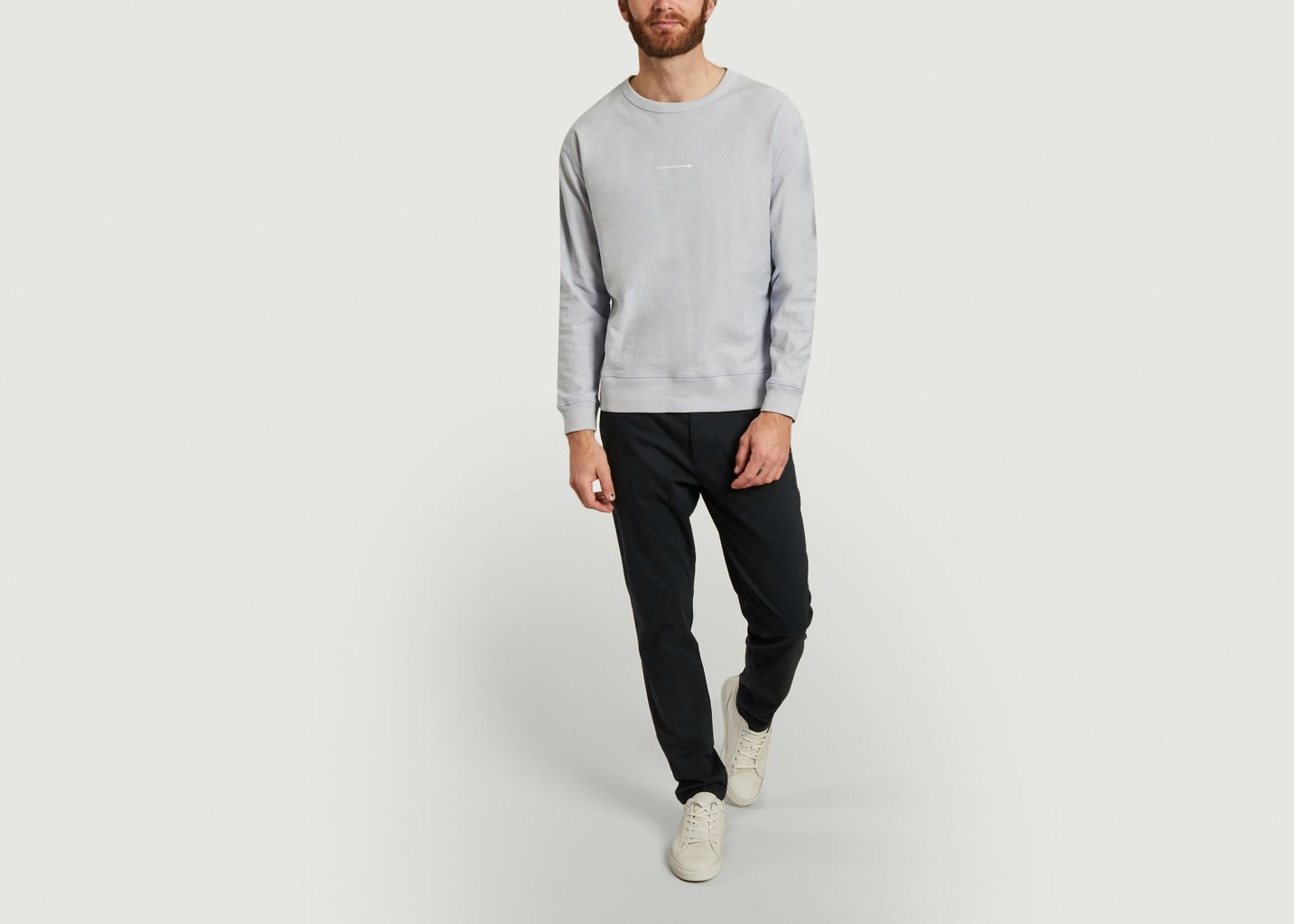 Sweatshirt coupe relax en coton Jerome - NN07