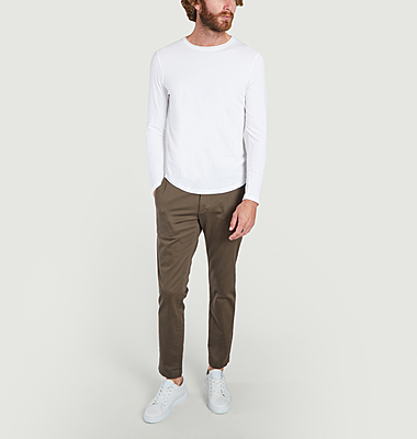 Pantalon chino en coton bio Theo